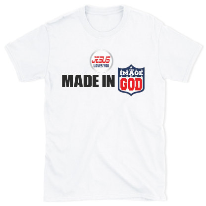 Made In God Chirstian T-Shirt