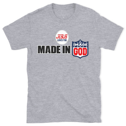 Made In God Chirstian T-Shirt
