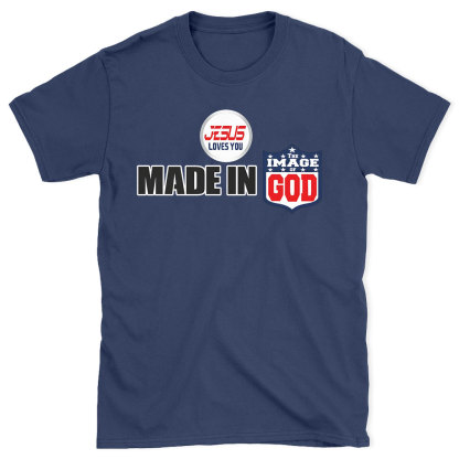Made In God Chirstian T-Shirt