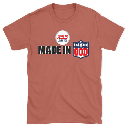 Made In God Chirstian T-Shirt