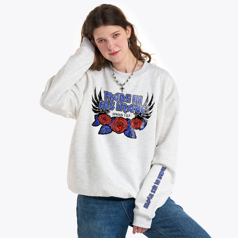 Made In His NAME Christian Fleece Hoodie