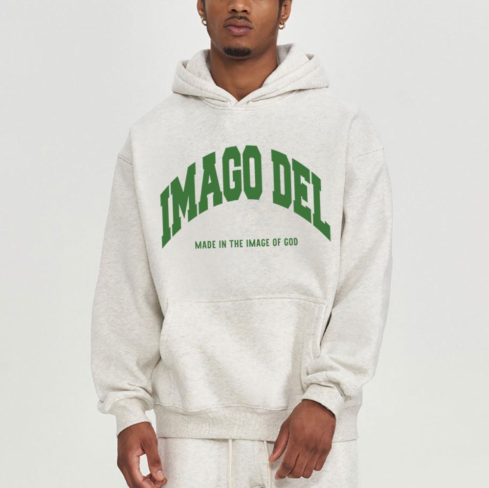 Made In The Image Of God Christian Fleece Hoodie Set