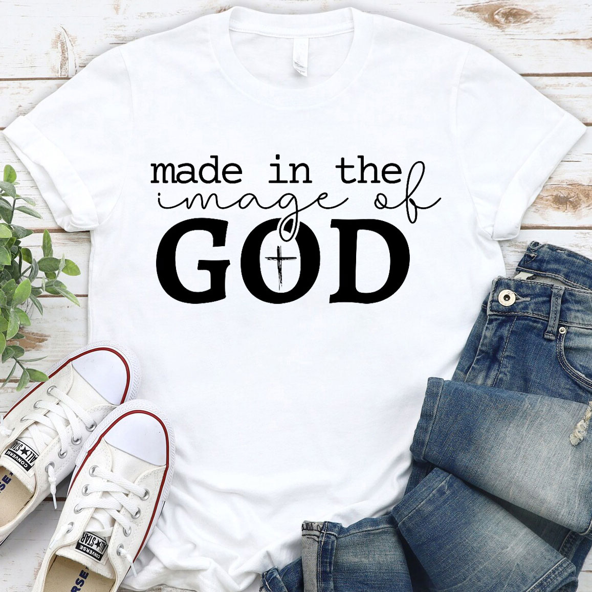 Made In The Image Of God Christian T-Shirt