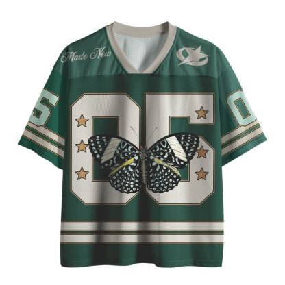 Made New Christian Green Mesh Jersey