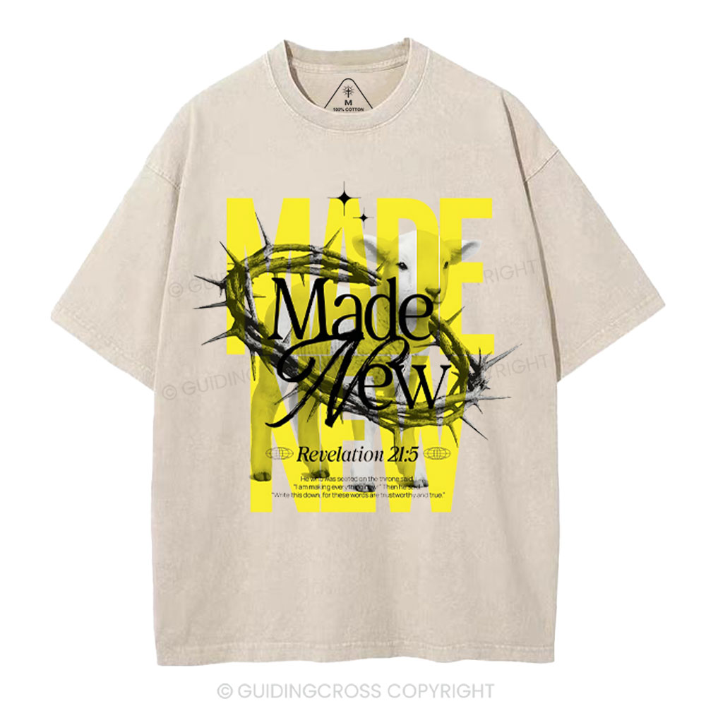 Made New Christian Washed T-Shirt
