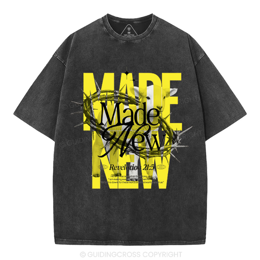 Made New Christian Washed T-Shirt