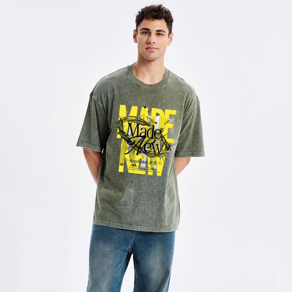 Made New Christian Washed T-Shirt