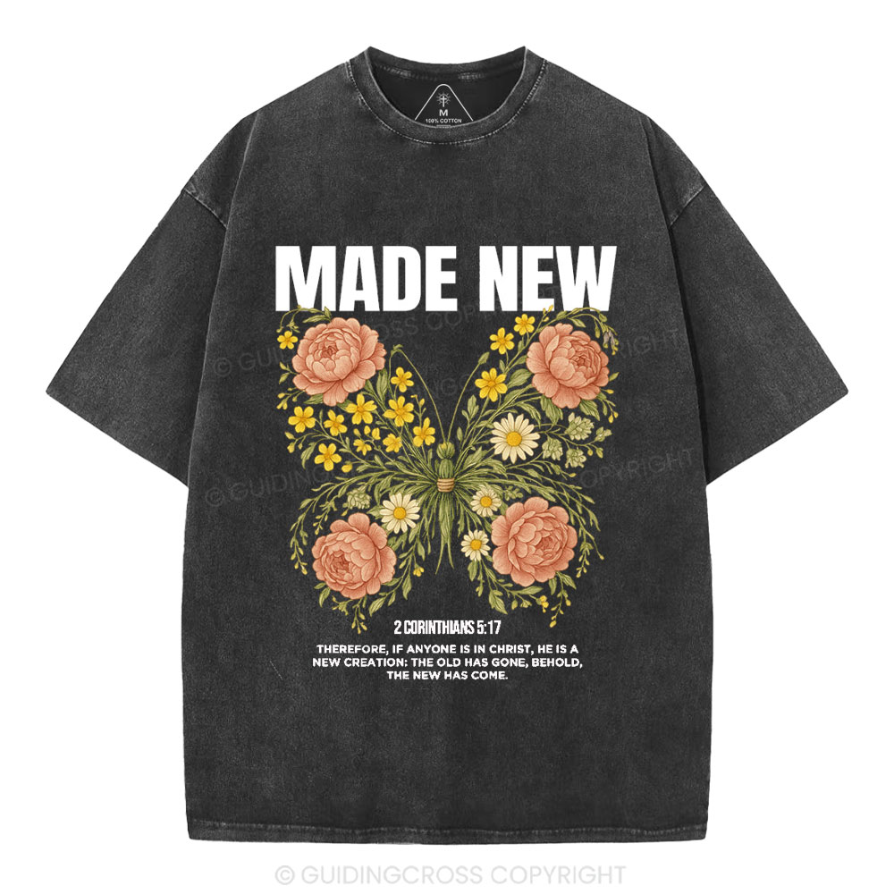 New-Sample Christian Washed T-Shirt Sale - GuidingCross