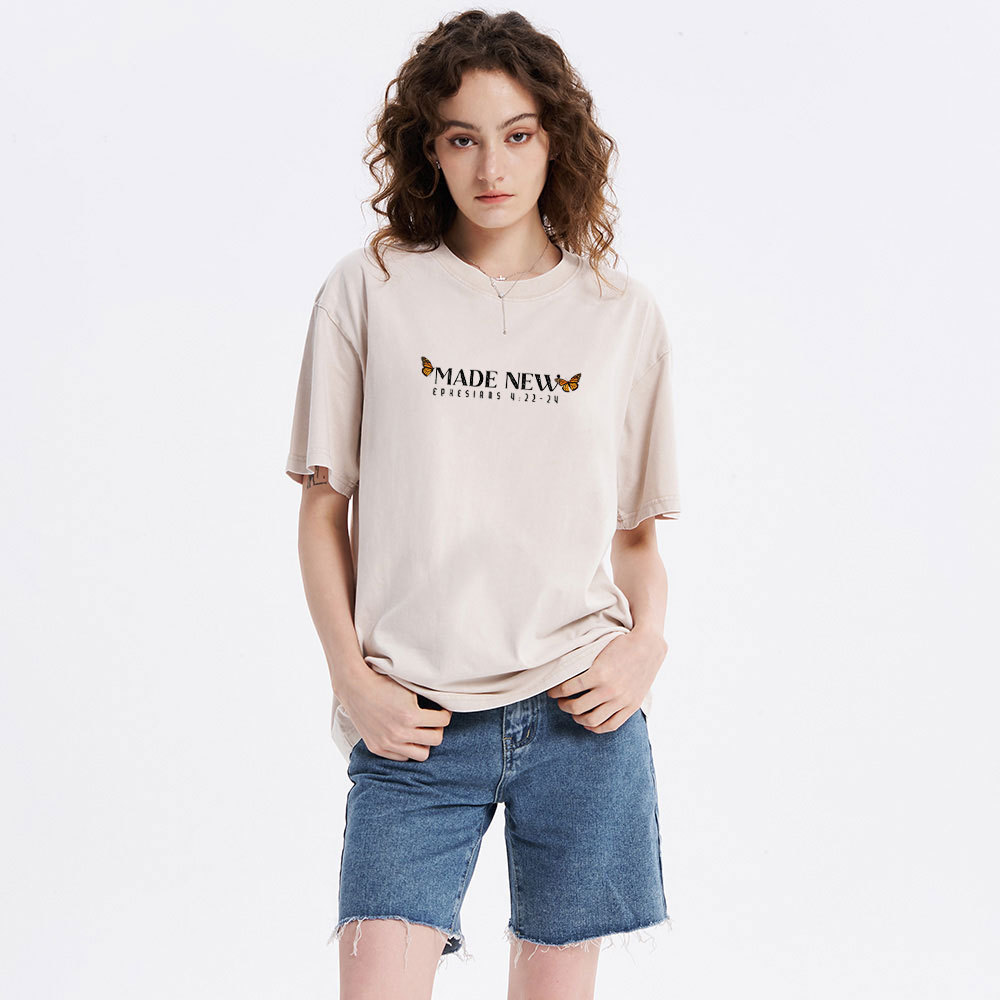 Made New Christian  washed T-Shirt