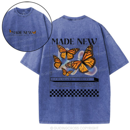 Made New Christian  washed T-Shirt