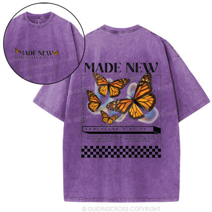 Made New Christian  washed T-Shirt