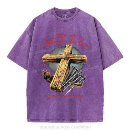Made To The Cross Christian Washed T-Shirt