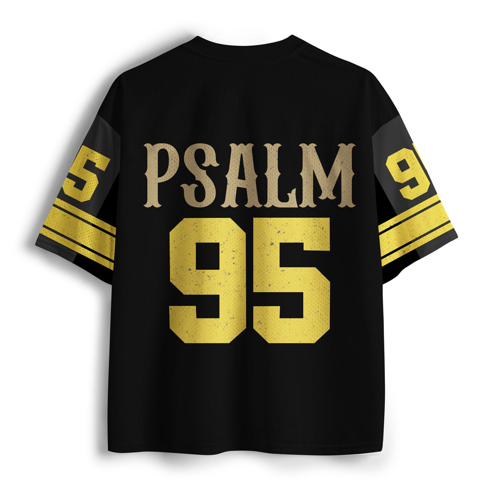 Made To Worship Christian Brown Mesh Jersey