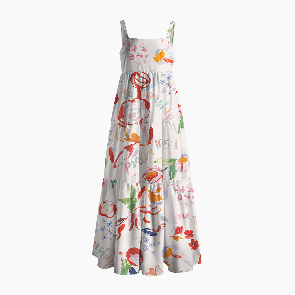 christian maxi dresses ChristianZenCouture - Korali Maxi Lace Self-Tie