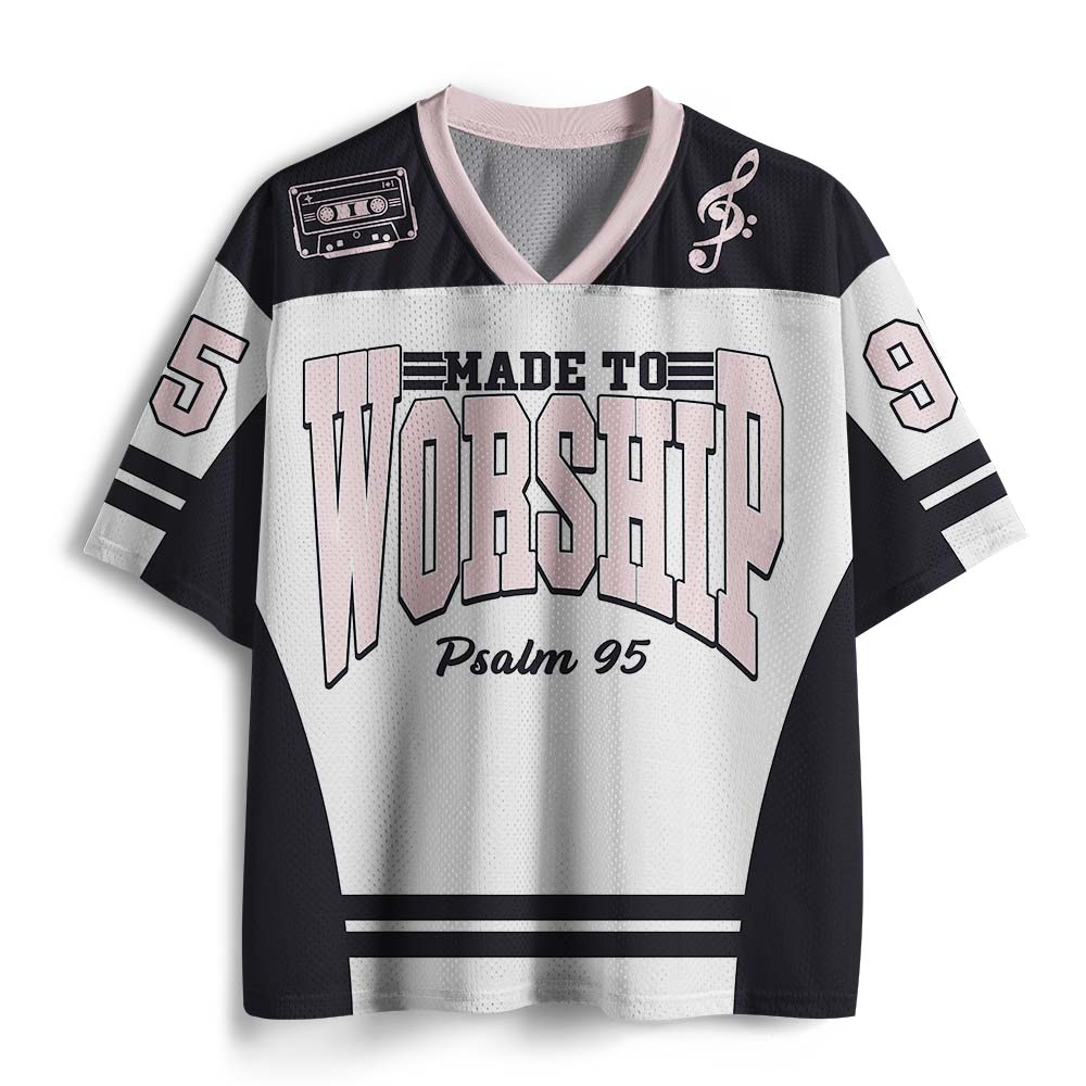Made To Worship Christian Mesh Jersey