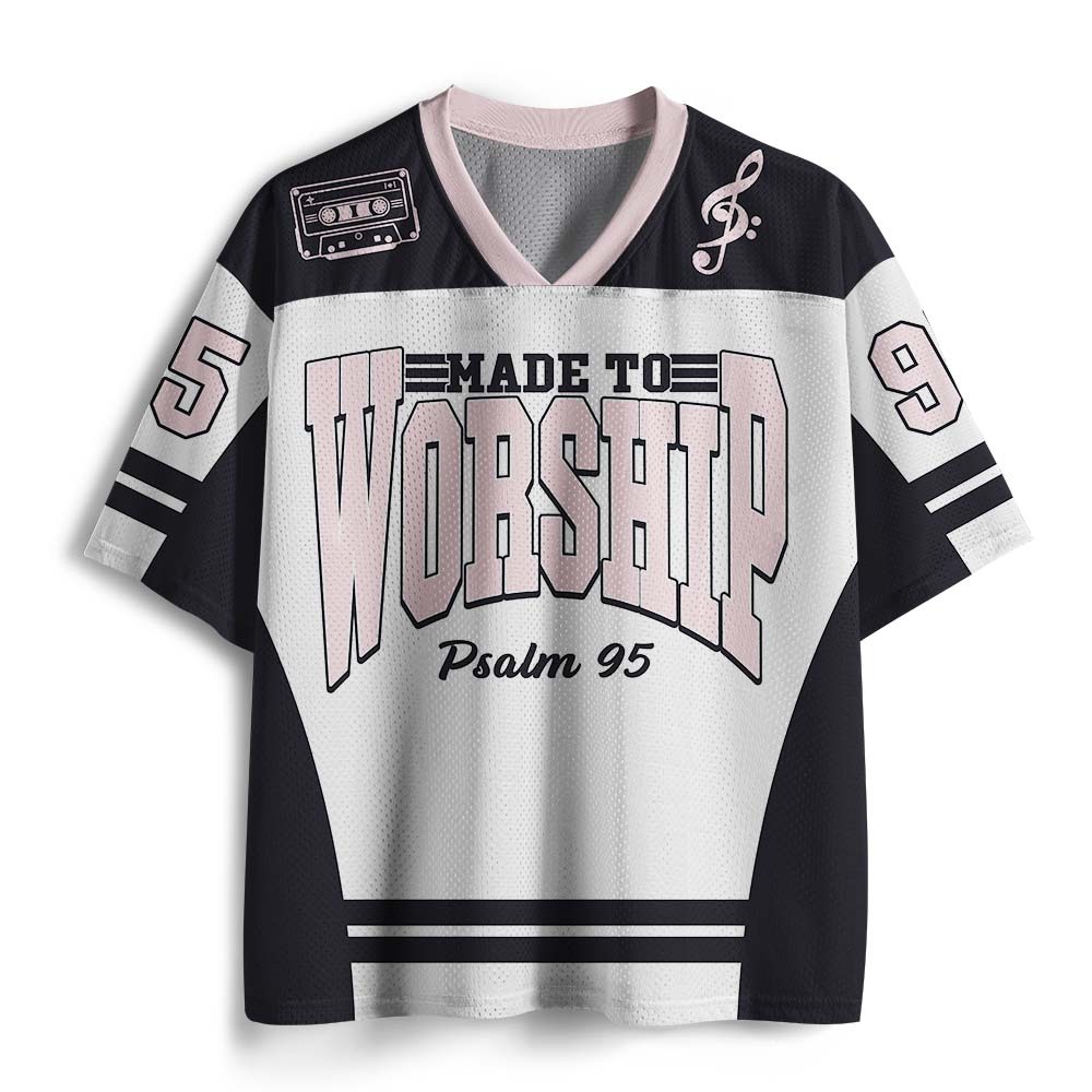 Made To Worship Christian Mesh Jersey