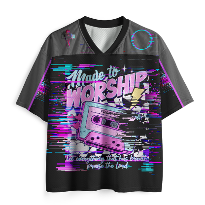 Made To Worship Christian Mesh Jersey