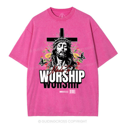Made To Worship Christian Washed T-Shirt