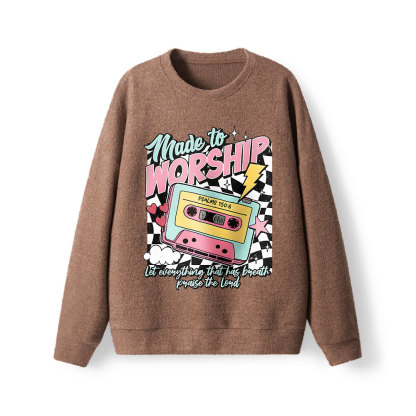 Made To Worship Christian Lightweight Sweater