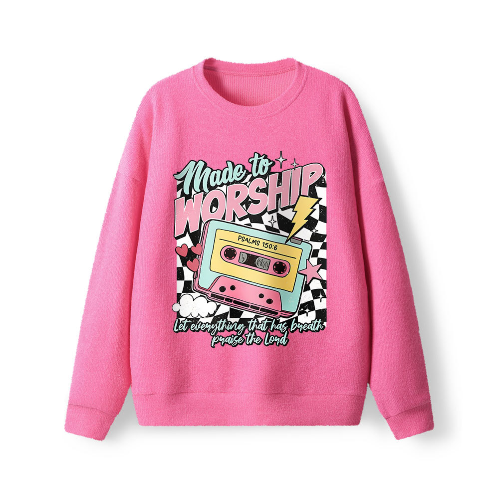 Made To Worship Christian Lightweight Sweater