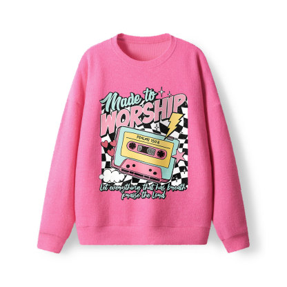 Made To Worship Christian Lightweight Sweater