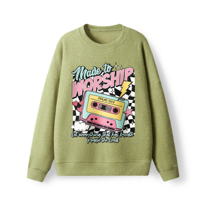 Made To Worship Christian Lightweight Sweater
