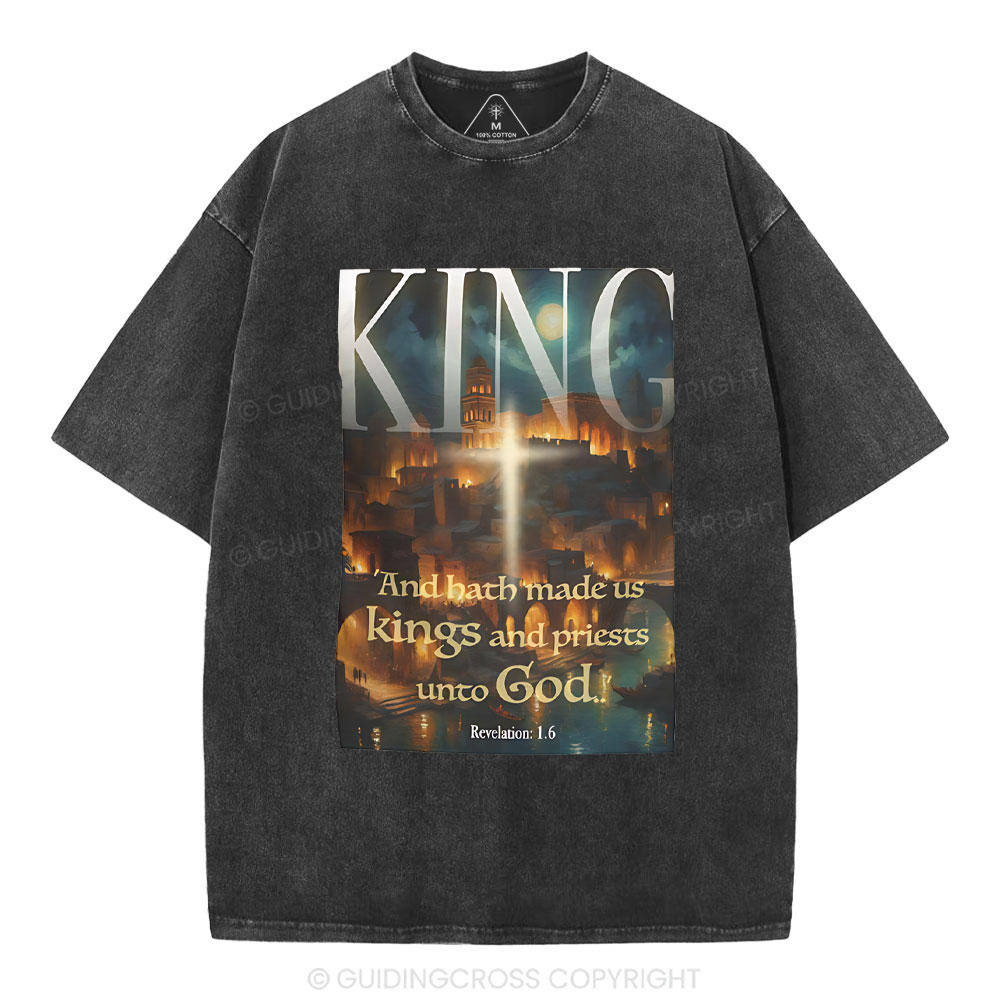 New-Sample Christian Washed T-Shirt Sale - GuidingCross