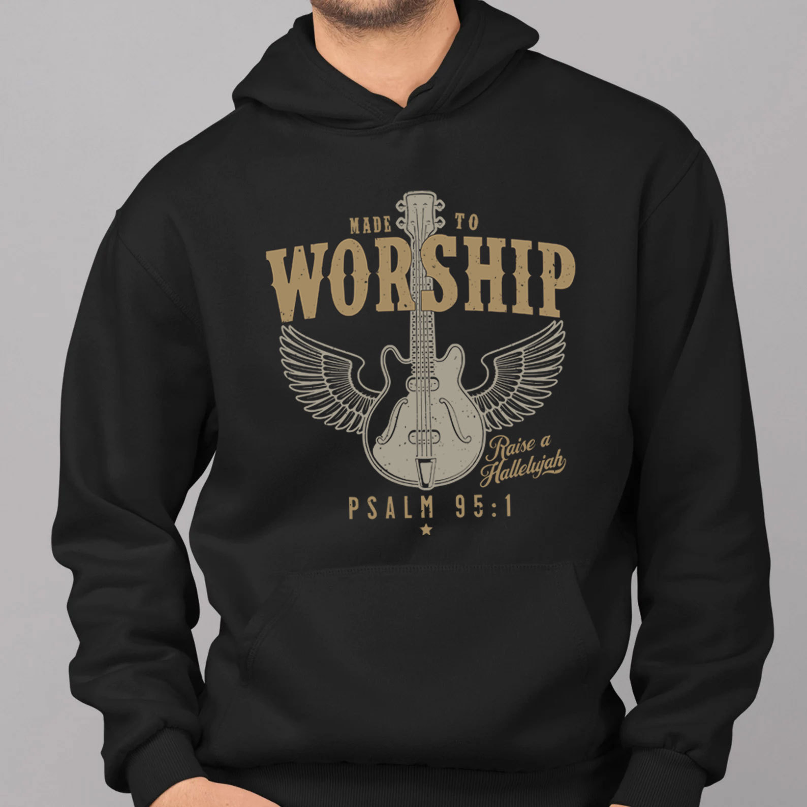 Made To Worship Religious Hoodie