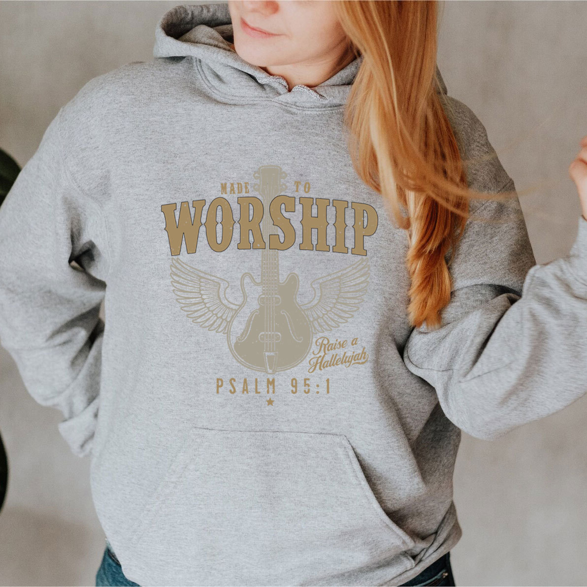 Made To Worship Religious Hoodie