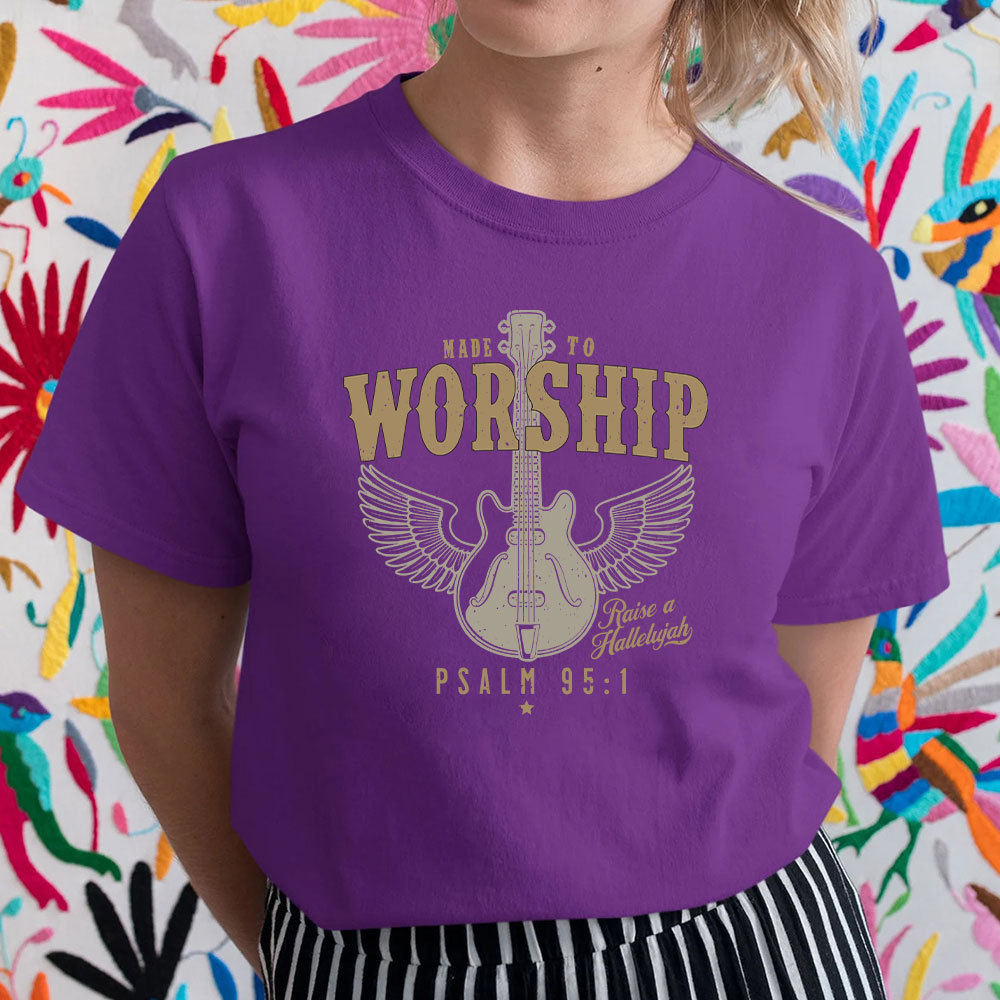 Made to Worship Religious  T-Shirt