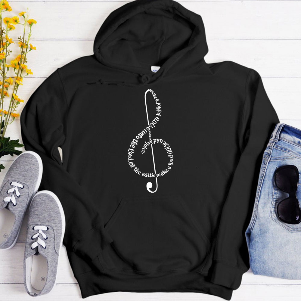 Make A Joyful Noise To The Lord Christian Hoodie