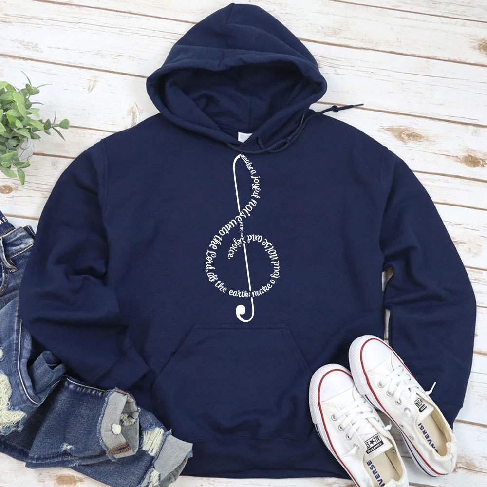 Make A Joyful Noise To The Lord Christian Hoodie