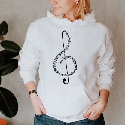 Make A Joyful Noise To The Lord Christian Hoodie