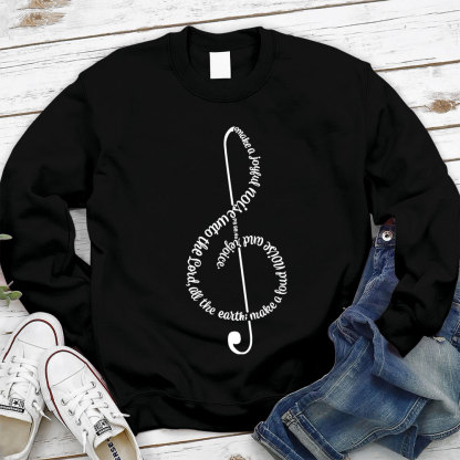 Make A Joyful Noise To The Lord Christian Sweatshirt