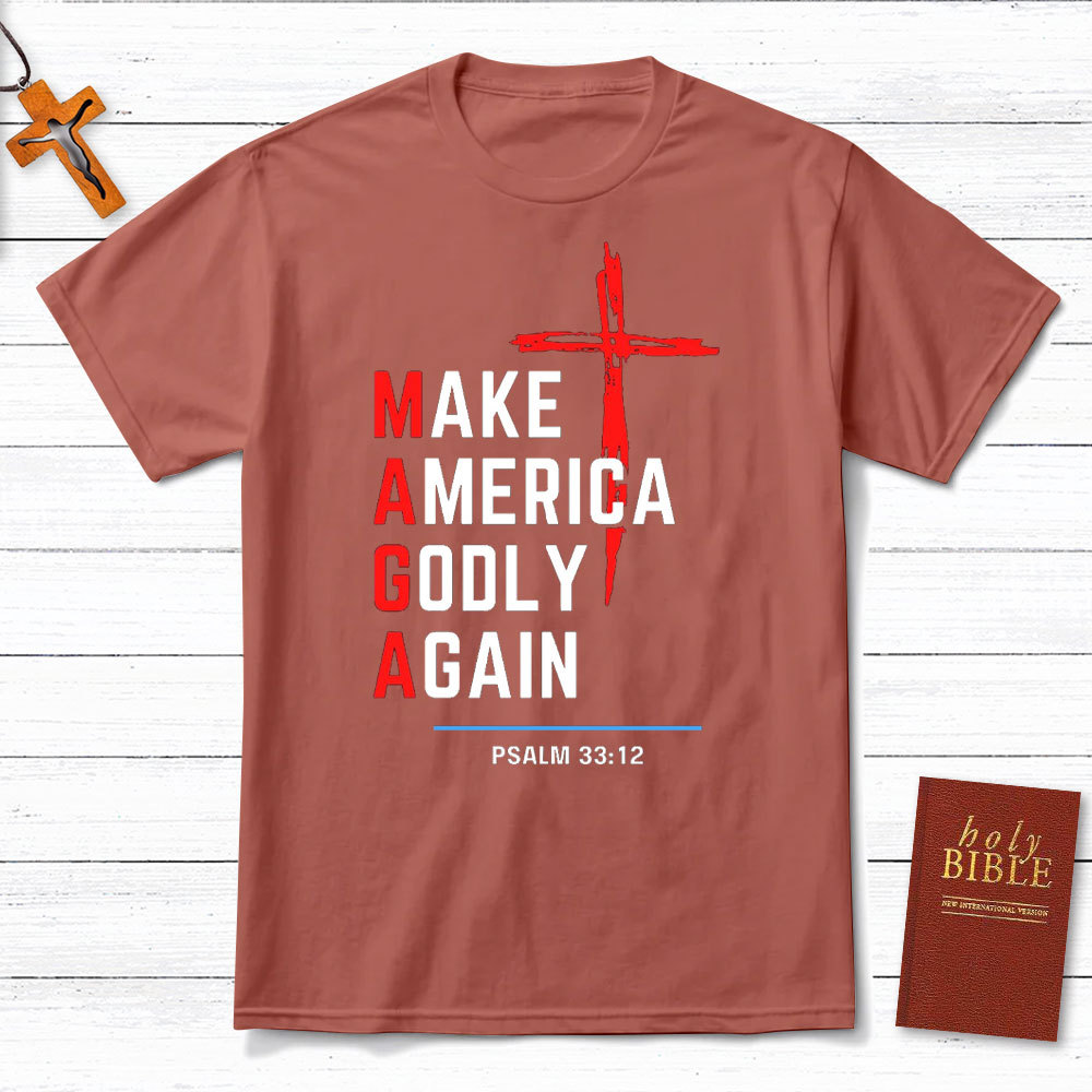 Make America Godly Again Christian T-Shirt