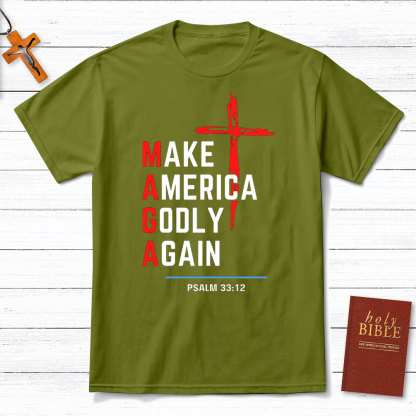 Make America Godly Again Christian T-Shirt