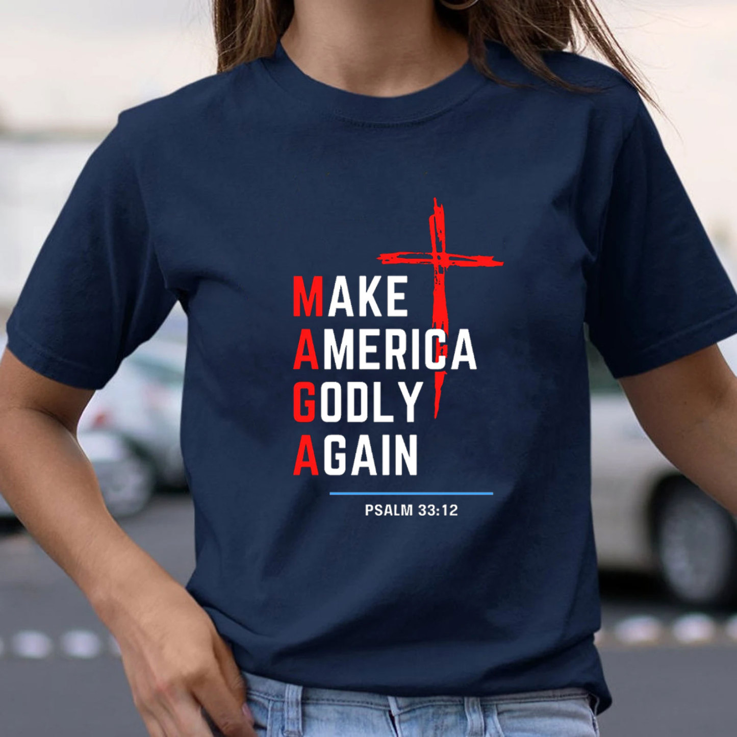 Make America Godly Again Christian T-Shirt