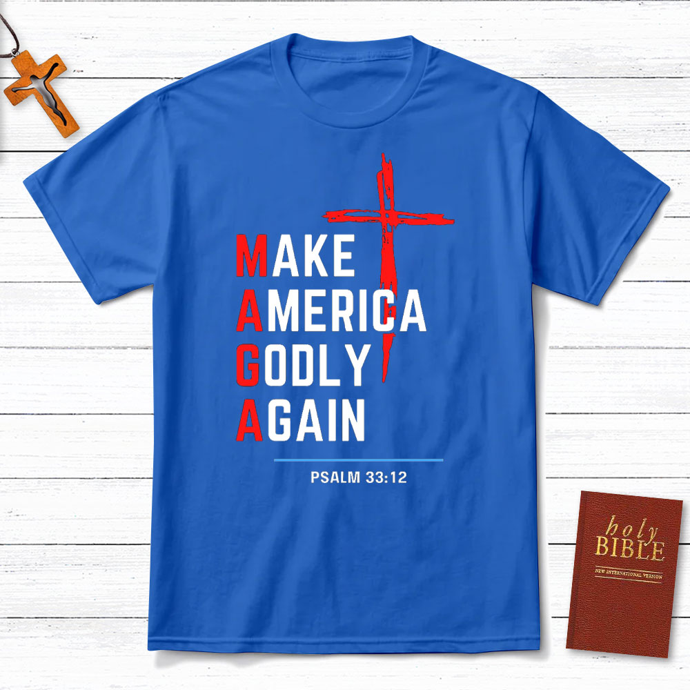 Make America Godly Again Christian T-Shirt