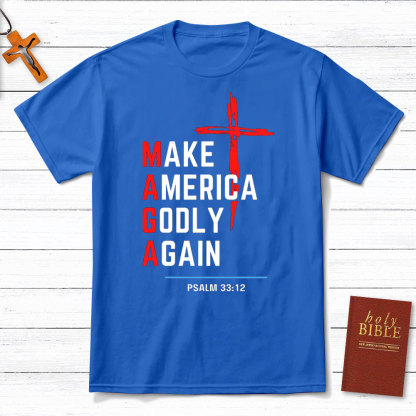 Make America Godly Again Christian T-Shirt