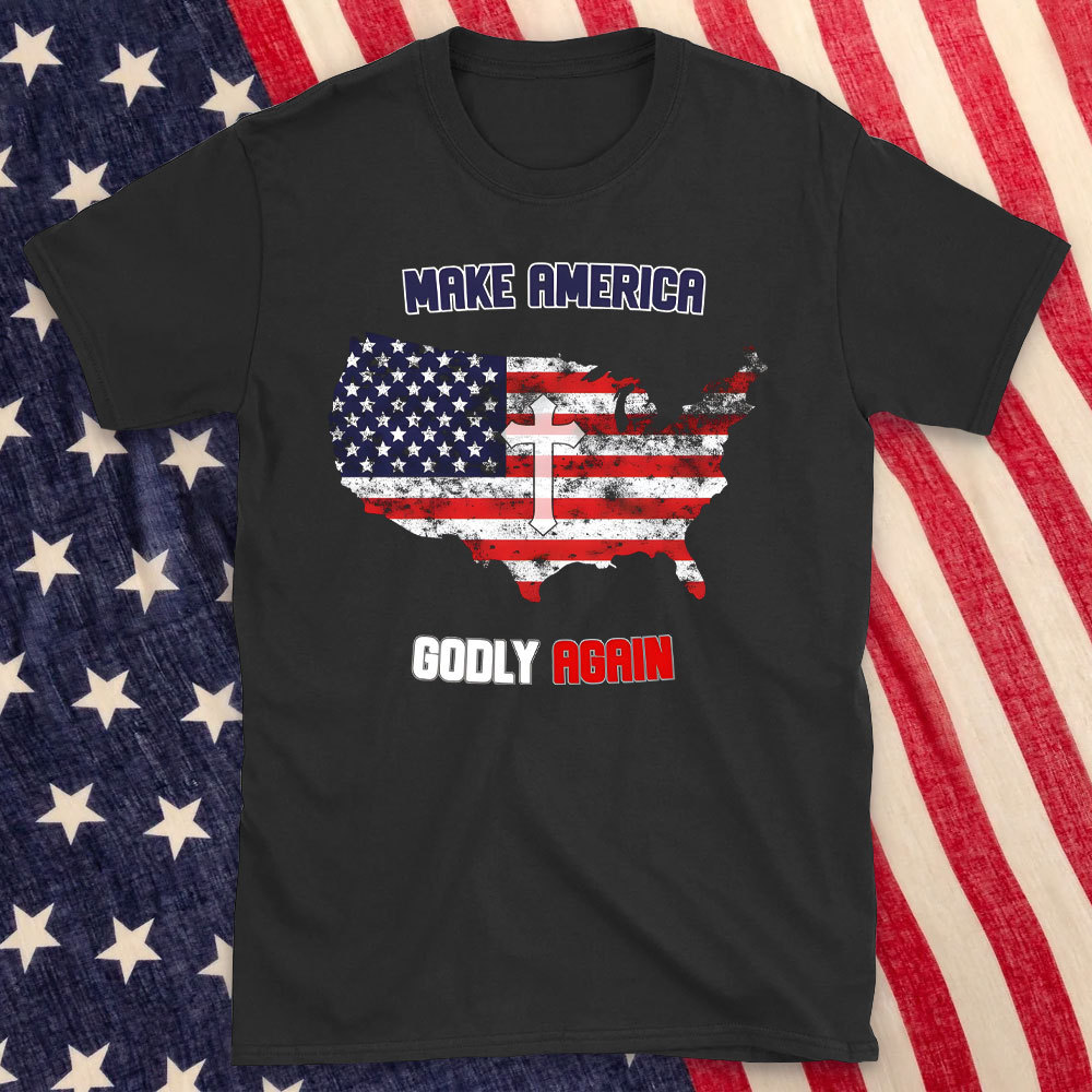 Make America Godly Again Christian T-Shirt
