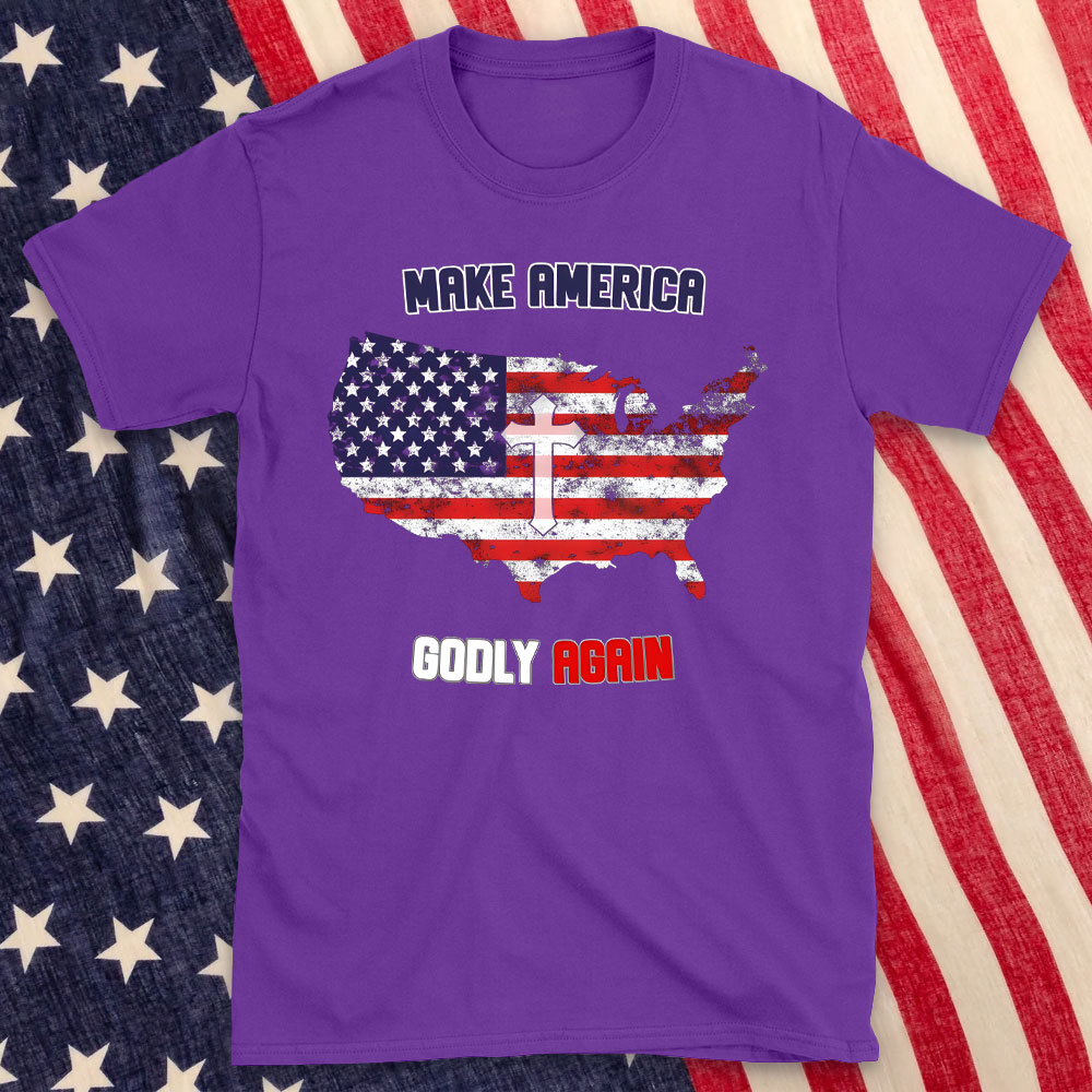 Make America Godly Again Christian T-Shirt