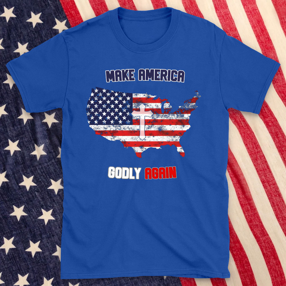 Make America Godly Again Christian T-Shirt