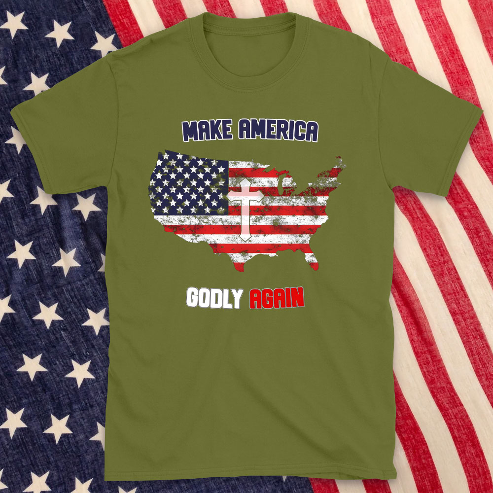 Make America Godly Again Christian T-Shirt