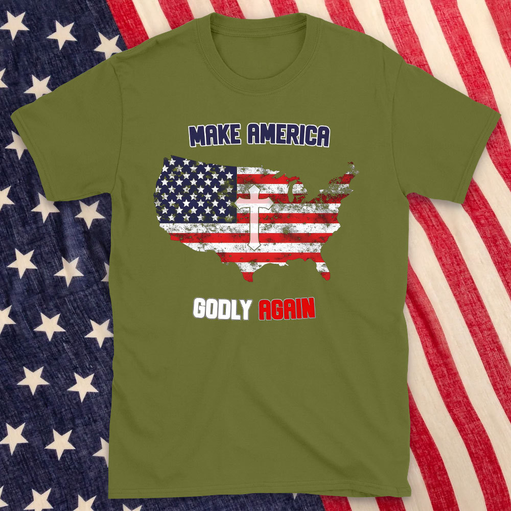 Make America Godly Again Christian T-Shirt