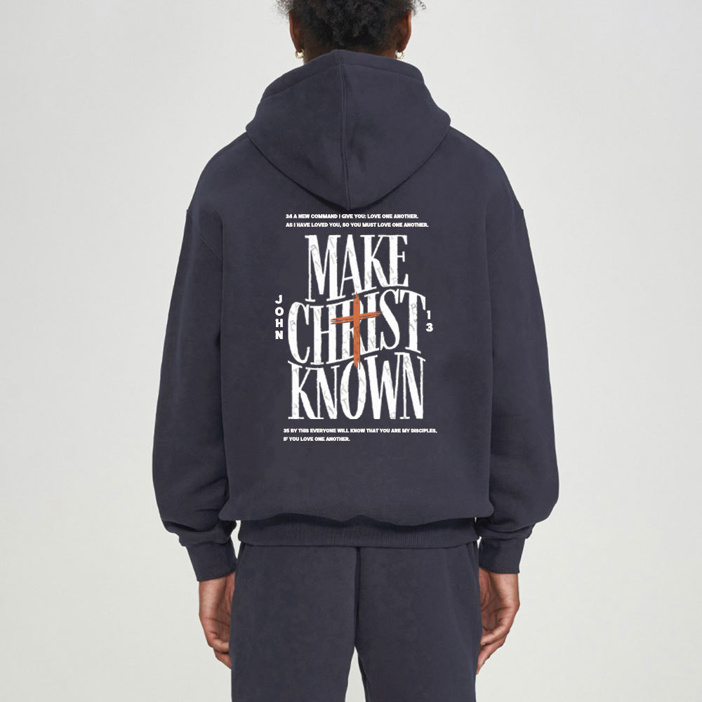 Make Christ Know Christian Fleece Hoodie Set