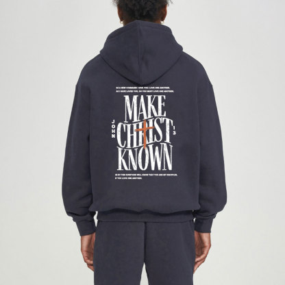 Make Christ Know Christian Fleece Hoodie Set