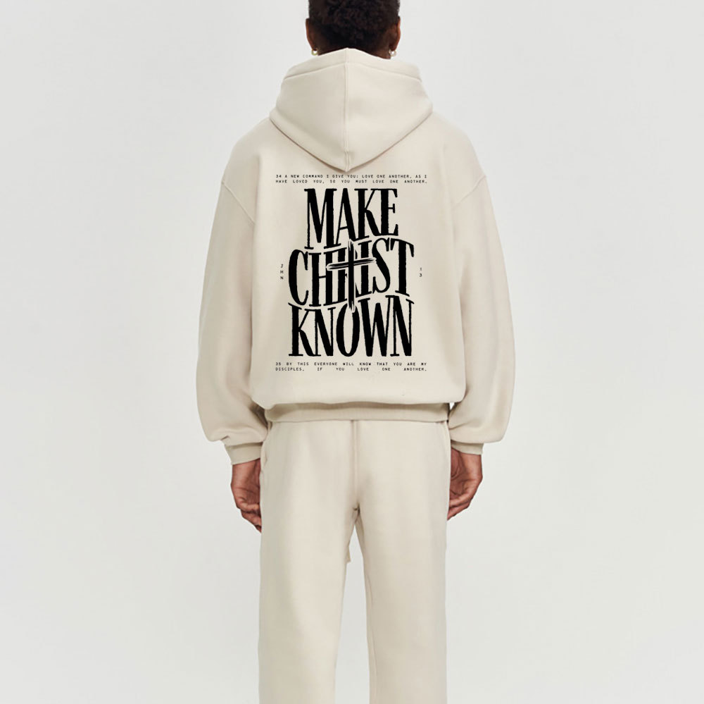Make Christ Known Christian Premium Fleece Hoodie Set