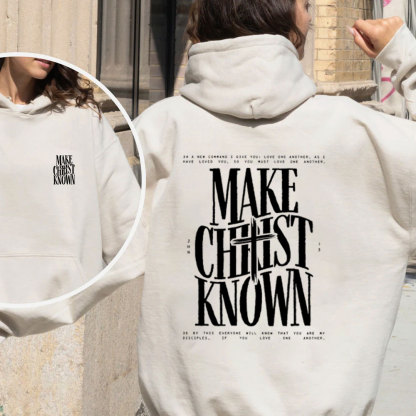 Make Christ Known Christian Premium Fleece Hoodie Set