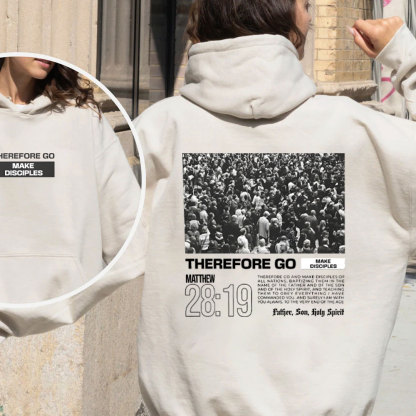 Make Discipiles Christian Fleece Hoodie Set