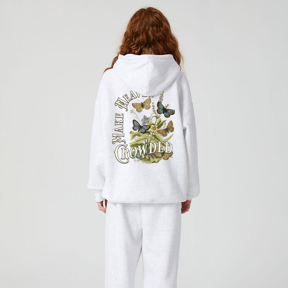 Make Haeven Crowded Christian Premium Fleece Hoodie Set